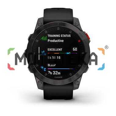 Мультиспорт.часы Garmin (Гармин) Epix gen.2 Sapphire, amoled-дисплей, черные (010-02582-11)